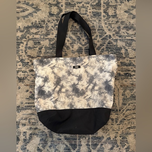 Victoria’s Secret PINK Large Full Zip Tie Dye Tote Bag - Picture 2 of 5